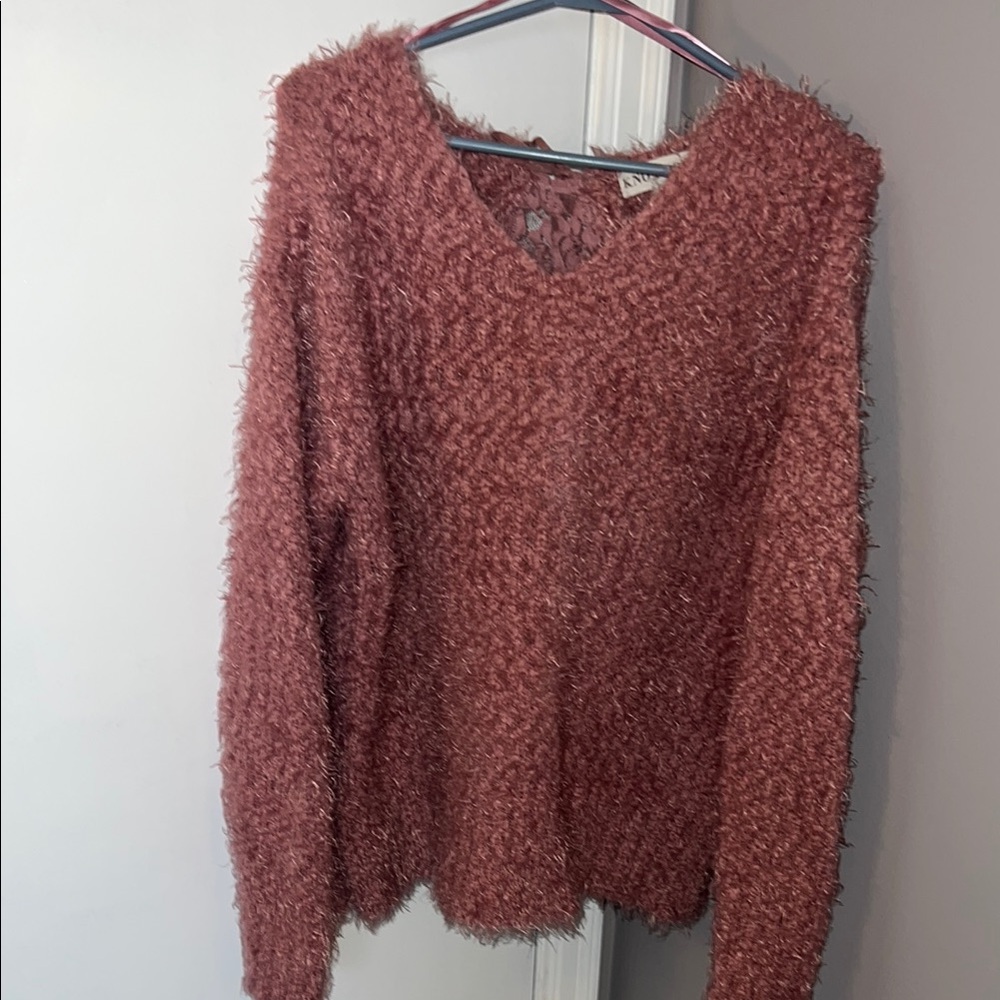 Cozy Pink Sweater